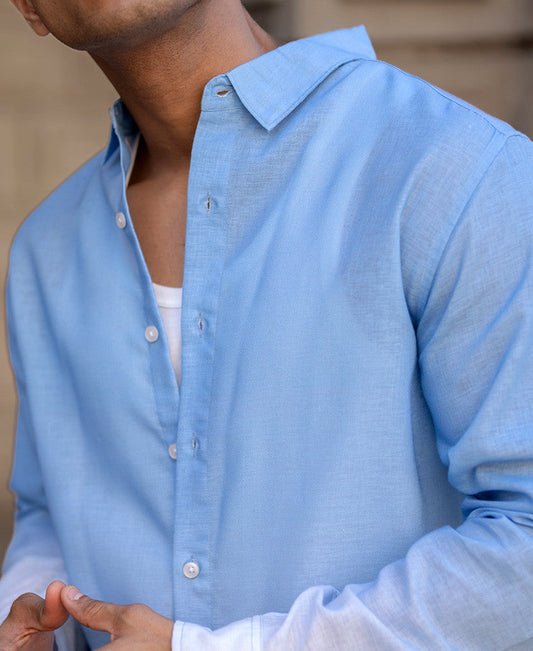 Blue Ombre Shirt