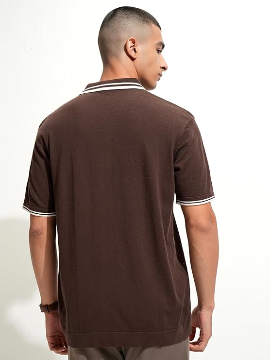 Men's Brown color T-Shirt