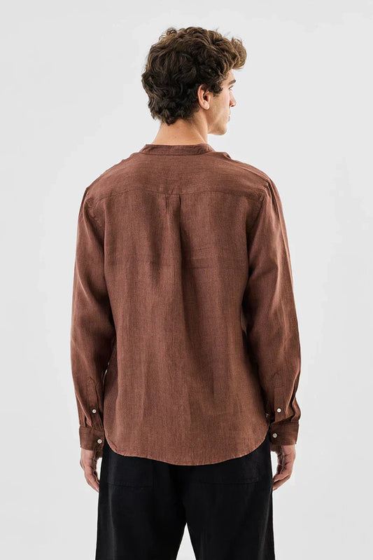 Men's Brown Casual Shirt