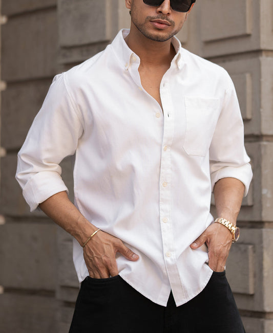 White Oxford Shirt