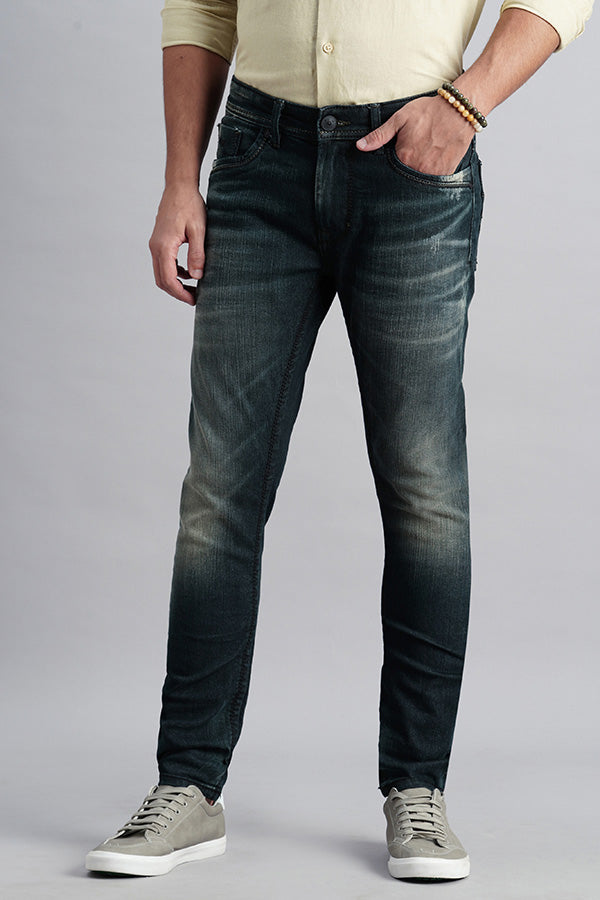 Dk Green 5 Pocket Low-Rise Ankle Length Jeans