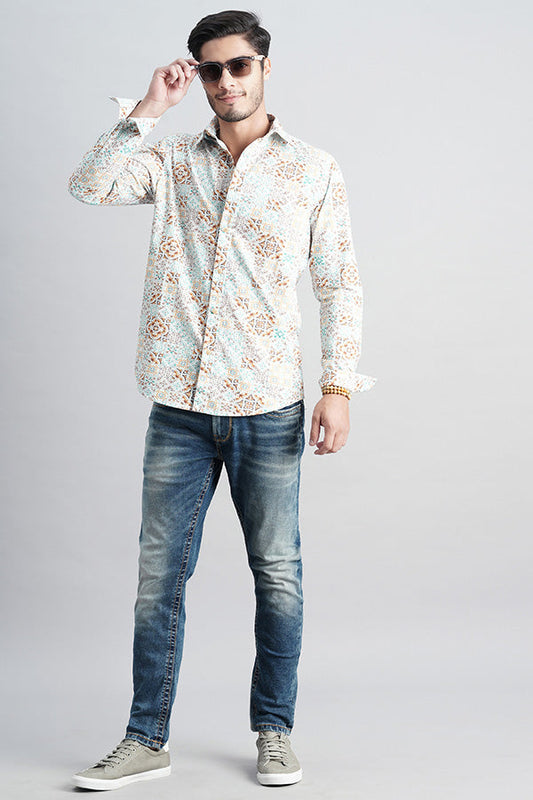 Med Blue 5 Pocket Low-Rise Ankle Length Jeans