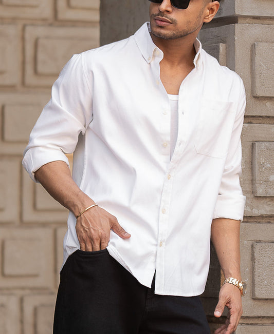 White Oxford Shirt